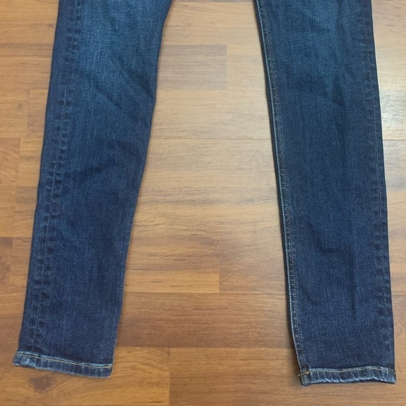 Rag & Bone Elton Fit High Rise Skinny Ankle Jeans Classic Dark Preppy Size 25 - Picture 3 of 16
